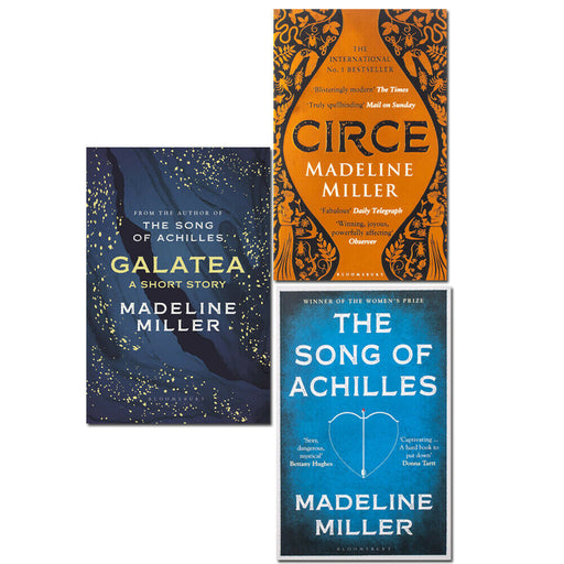 Madeline Miller 3 Books Collection Set (Galatea, Circe, The Song of Achilles) - The Book Bundle