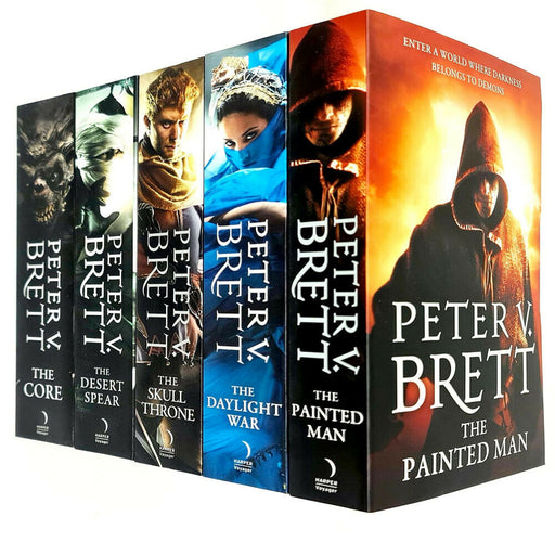 Peter V. Brett Collection 5 Books Set The Demon Cycle Series Fiction - The Book Bundle