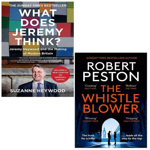 What Does Jeremy Think Suzanne Heywood, Whistleblower Robert Peston 2 Books Set - The Book Bundle