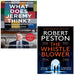 What Does Jeremy Think Suzanne Heywood, Whistleblower Robert Peston 2 Books Set - The Book Bundle