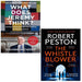 What Does Jeremy Think Suzanne Heywood, Whistleblower Robert Peston 2 Books Set - The Book Bundle
