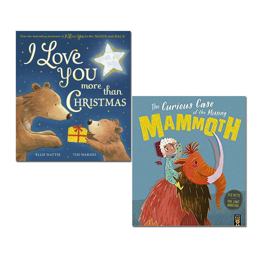 Ellie Hattie 2 Books Collection Set I Love You more than Christmas - The Book Bundle