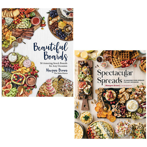 Maegan Brown Collection 2 Books Set Beautiful Boards, Spectacular Spreads - The Book Bundle