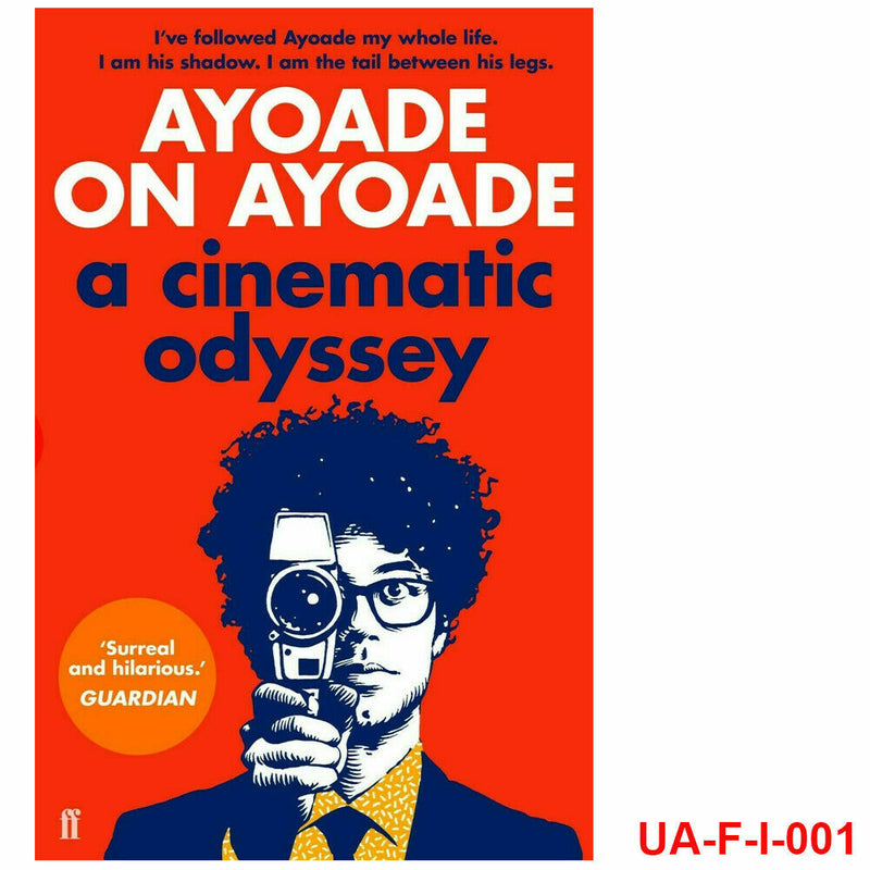 Cover of Ayoade On Ayoade by Richard Ayoade, a paperback non-fiction book from Faber & Faber in The Grip of Film series.