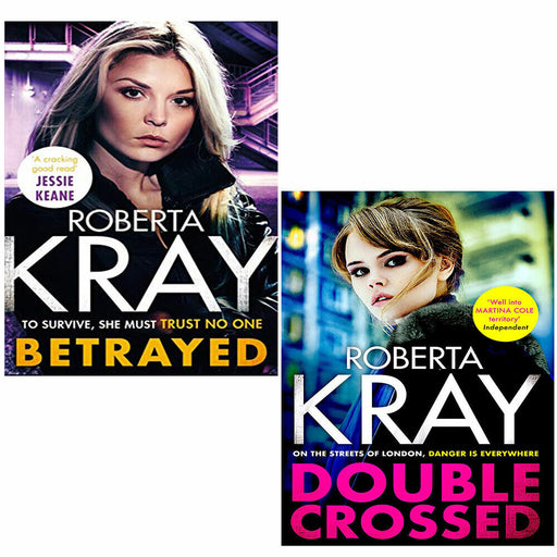 Roberta Kray Collection 2 Books Set (Double Crossed, Betrayed ) - The Book Bundle