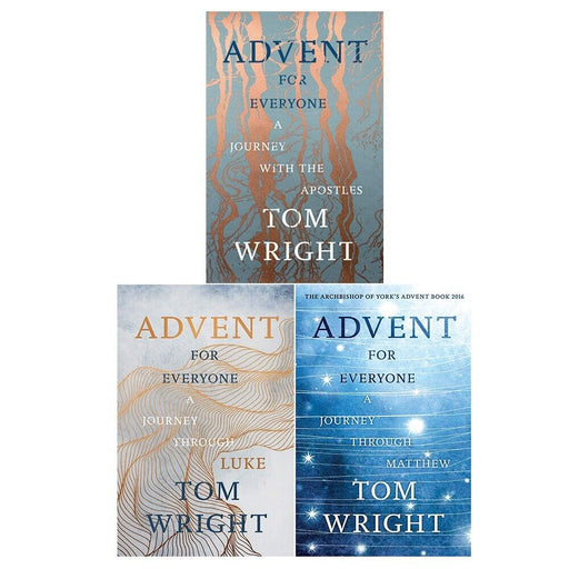 Advent for Everyone 3 Books Collection Set By Tom Wright - The Book Bundle