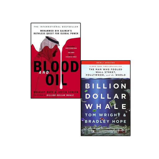 Blood and Oil And Billion Dollar Whale 2 Books Collection Set By Bradley Hope - The Book Bundle