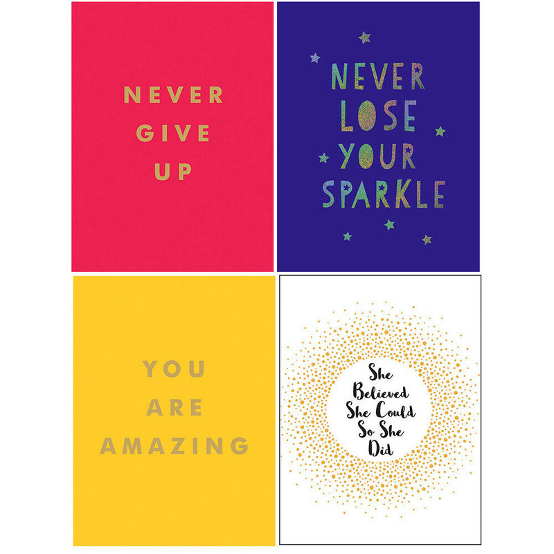 Summersdale Publishers Collection 4 Books Set You Are Amazing, Never Give Up - The Book Bundle