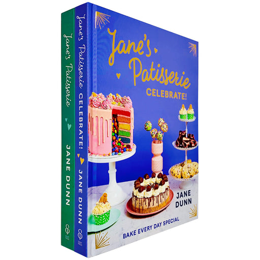 Jane Dunn Patisserie Collection 2 Books Set (Jane’s Patisserie Celebrate, Jane’s Patisserie) - The Book Bundle