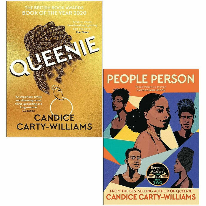 Candice Carty-Williams 2 Books Collection Set Queenie, People Person - The Book Bundle
