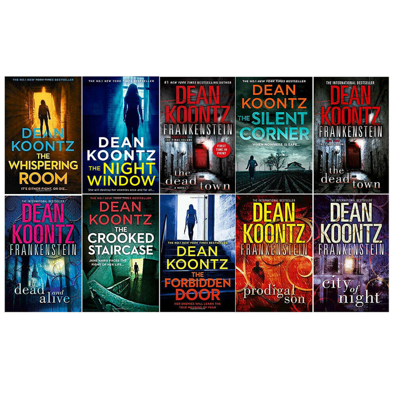 Dean Koontz 10 Books Collection Set (Prodigal Son,City of Night,Dead and Alive) - The Book Bundle