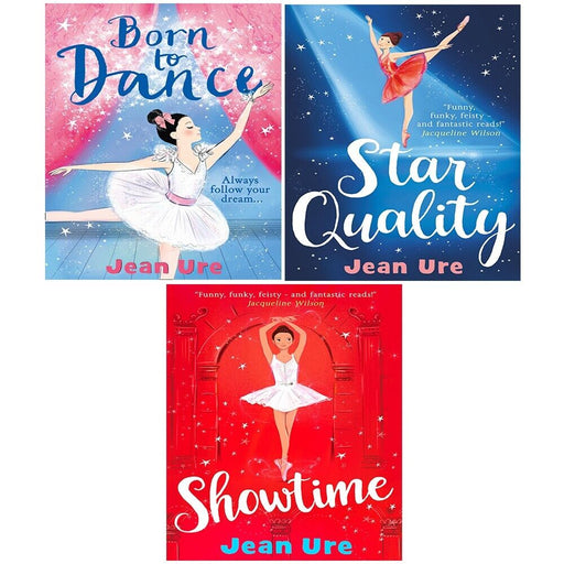 Dance Trilogy Collection 3 Books Set by Jean Ure Star Quality, Showtime - The Book Bundle