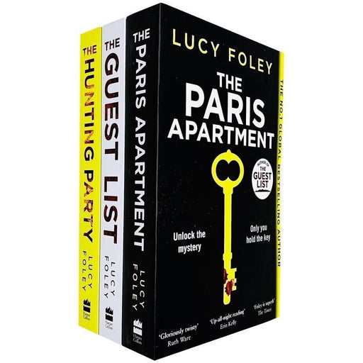 Lucy Foley Collection 3 Books Set The Paris Apartment, Hunting Party, Guest List - The Book Bundle