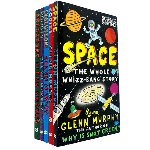 Glenn Murphy Science Sorted Serie Collection 5 Books Set Space,Bodies,Evolution - The Book Bundle