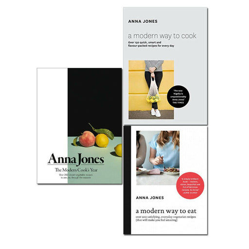 Anna Jones 3 Books Collection Set (A Modern Cook’s Year, Way to Cook, Way to Eat) - The Book Bundle