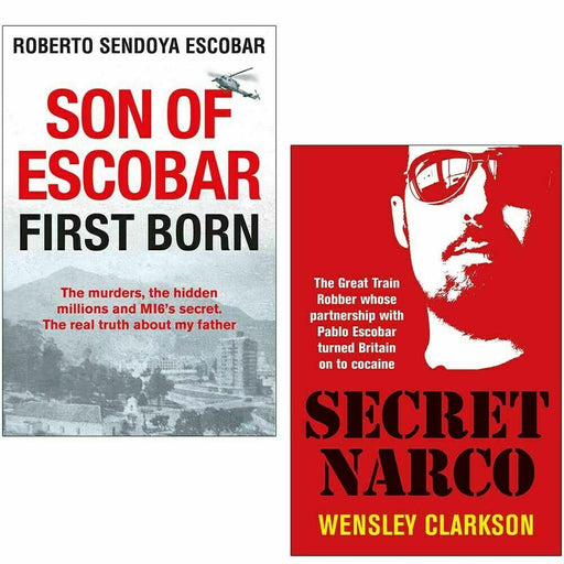 Son of Escobar and Secret Narco 2 Books Collection Set - The Book Bundle