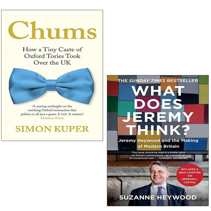 Chums Simon Kuper,What Does Jeremy Think Suzanne Heywood 2 Books Set - The Book Bundle