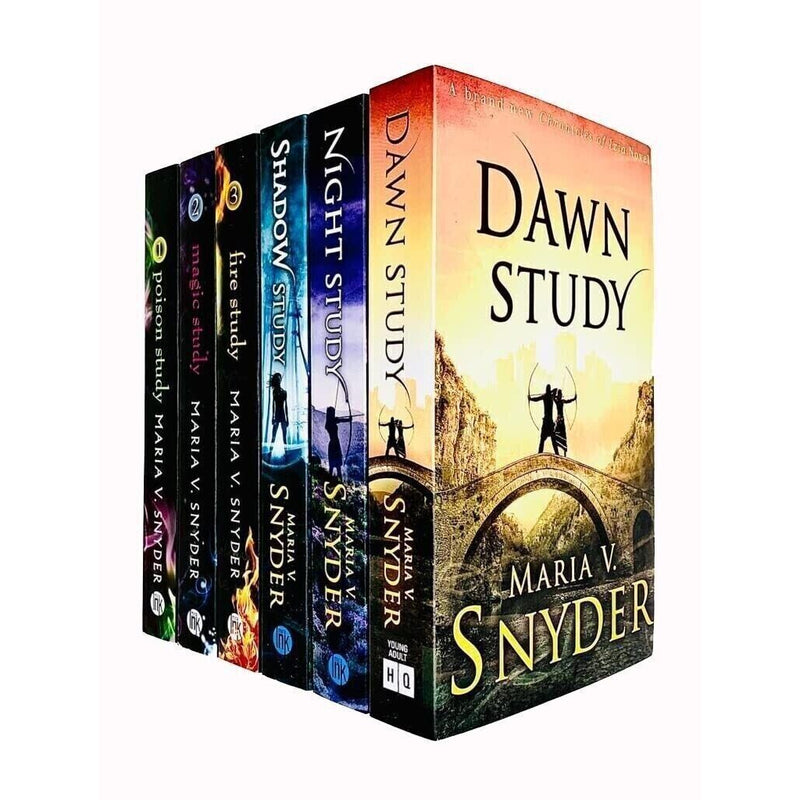 The Chronicles of Ixia Series 6 Books Collection Set by Maria Snyder - The Book Bundle