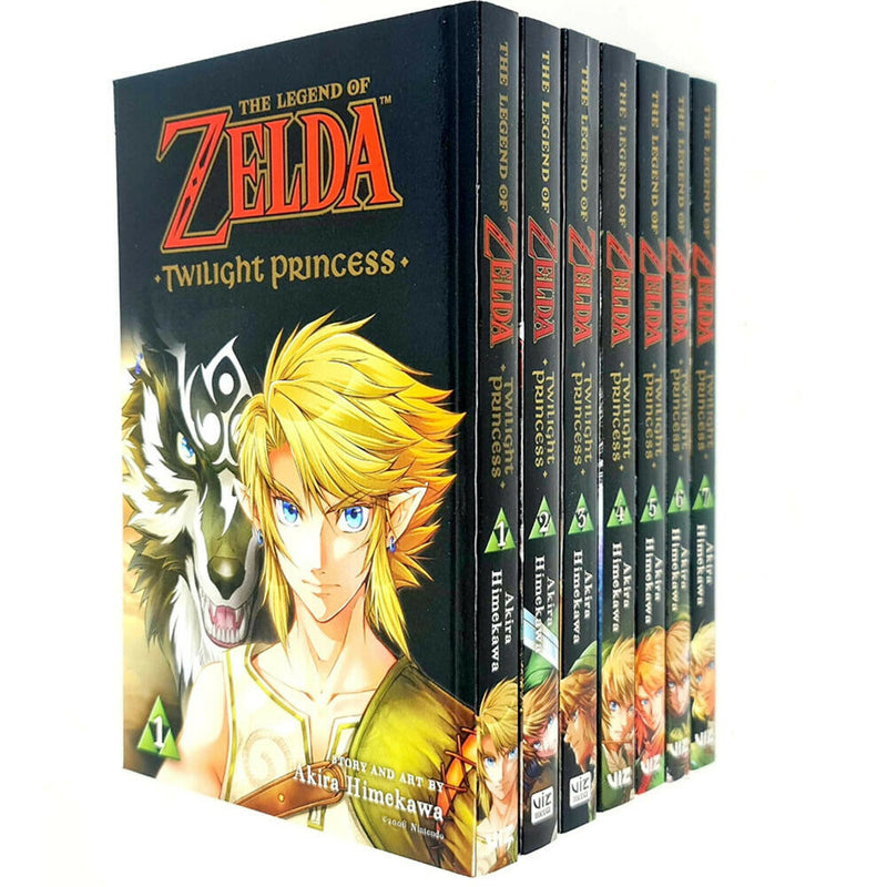 Akira Himekawa The Legend of Zelda Vol 1-7 Series Collection 7 Books Set - The Book Bundle