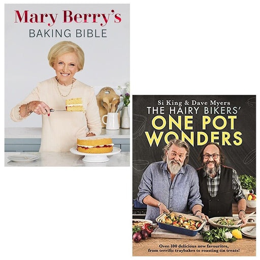 Mary Berry Baking Bible, Hairy Bikers One Pot Wonders 2 Books Set - The Book Bundle