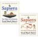 Yuval Noah Harari Collection 2 Books Set Sapiens A Graphic History Birth of Huma - The Book Bundle