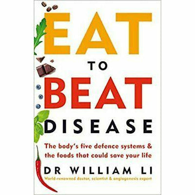 Eat to Beat Disease,Telomere Effect,Brain Food 3 Books COllection Set NEW - The Book Bundle