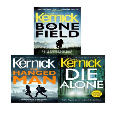 The Bone Field Series Collection 3 Books Set By Simon Kernick (The Bone Field) - The Book Bundle