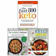 Fast 800 Keto,KetoDiet Cookbook,Keto Crock Pot Cookbook 3 Books Collection Set - The Book Bundle