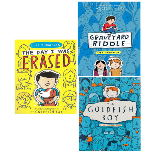 Lisa Thompson Collection 3 Books Set (Day I Was Erased, Goldfish Boy, Graveyard) - The Book Bundle