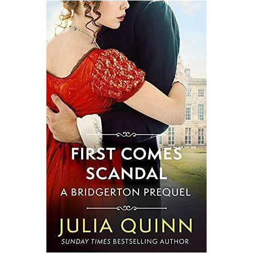 Set of four Piatkus books from Julia Quinn's Rokesbys Bridgerton prequel series, featuring colorful covers and elegant designs.