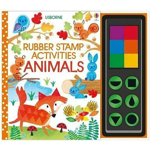 Rubber Stamp Activities Fiona Watt 2  Books Collection Set NEW - The Book Bundle