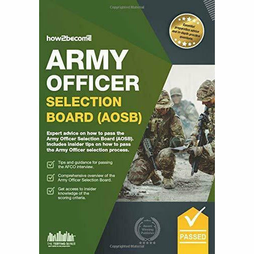 Stand Up Straight, AOSB, Junior Officers 3 Books Collection Set - The Book Bundle
