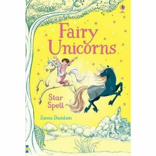 Usborne Fairy Unicorns 6 Books Collection Set By Zanna Davidson Star Spell - The Book Bundle