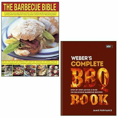 Jamie Purviance 2 Books Collection Set (The Barbecue Bible,BBQ Book) - The Book Bundle
