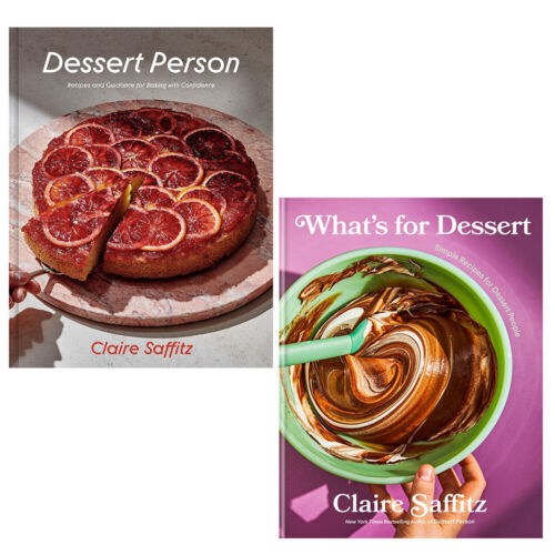 Claire Saffitz Collection 2 Books Set (Dessert Person, What's for Dessert) Hardcover - The Book Bundle
