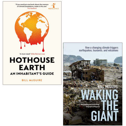 Bill McGuire Collection 2 Books Set Hothouse Earth, Waking the Giant - The Book Bundle
