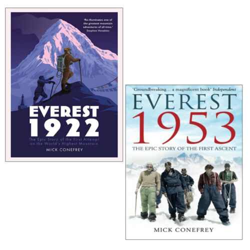 Mick Conefrey Collection 2 Books Set (Everest 1922 Epic Story, Everest 1953) - The Book Bundle