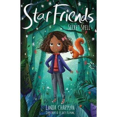 Star Friends Series 8 books collection set by Linda Chapman, including Mirror Magic, Wish Trap, and Secret Spell, published by Stripes Publishing.