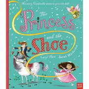 Five-book collection from Caryl Hart's Princess series by Nosy Crow Ltd, featuring stories about peas, shoes, rescue, giants, and presents.