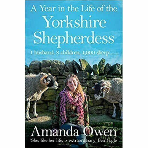 The Yorkshire Shepherdess Series 4 Books Collection Set by Amanda Owen - The Book Bundle