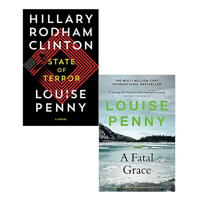 State of Terror & A Fatal Grace By Hillary Clinton & Louise Penny 2 Books Set - The Book Bundle