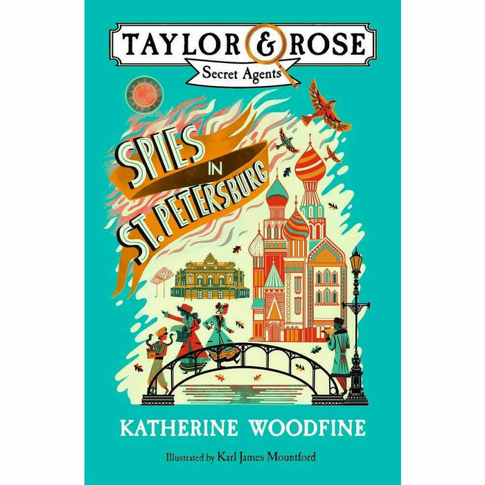 Taylor & Rose Secret Agents Series 4 Books Collection Set Paperback NEW - The Book Bundle