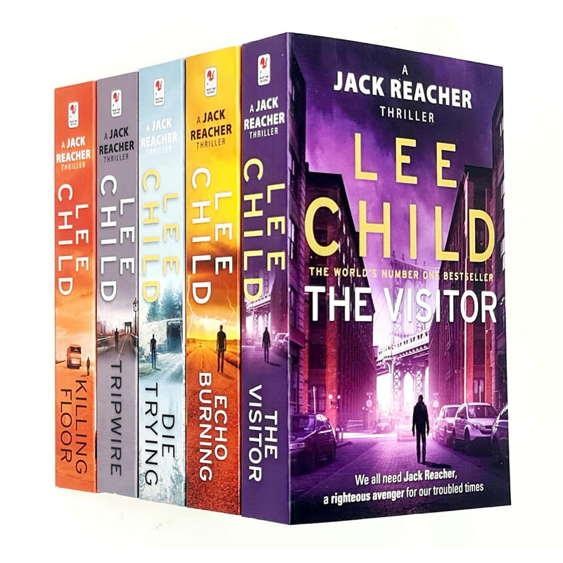 Lee Child Jack Reacher Series 1-5 Collection 5 Books Bundle Set - The Book Bundle