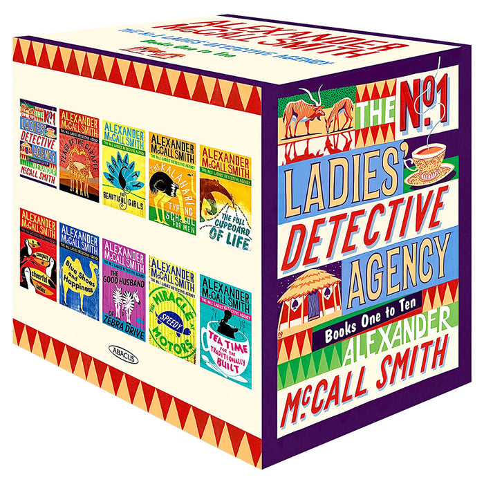 No. 1 Ladies' Detective Agency Series 10 Books Collection Set by Alexander McCall Smith (Books 1 - 10) - The Book Bundle