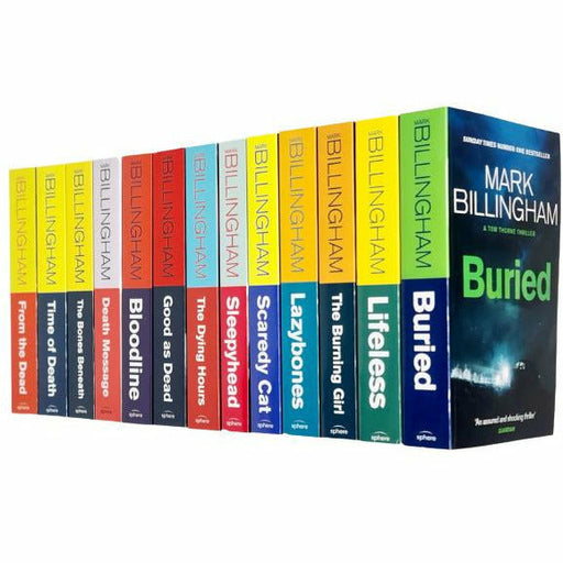 Mark Billingham, Buried, Lifeless & More 13 Books Collection Set Paperback NEW - The Book Bundle