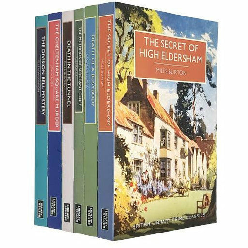 British Library Crime Classics Series 5 : 6 Books Collection(The Methods of Sergeant Cluff ,Murder in the Museum - The Book Bundle