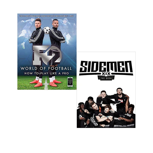 F2 World of Football and Sidemen The Book 2 Books Bundle Collection Set with Gift Journal - The Book Bundle