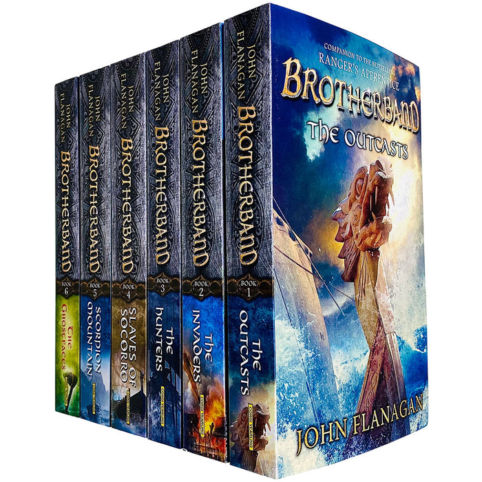 Brotherband Chronicles Series 6 Books Collection Set by John Flanagan - The Book Bundle
