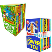 Horrible Geography By Anita Ganeri & Murderous Maths By Poskitt 22 Book Set - The Book Bundle