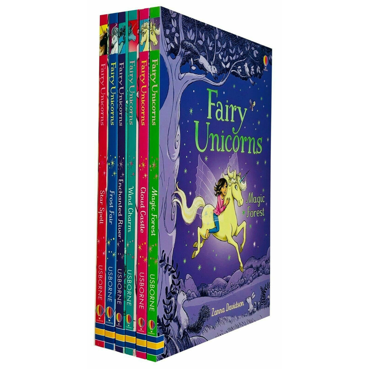 Usborne Fairy Unicorns 6 Books Collection Set By Zanna Davidson Star ...